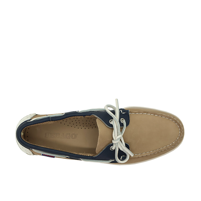 Spinnaker Men's Shoes - Beige Blue Trupe White