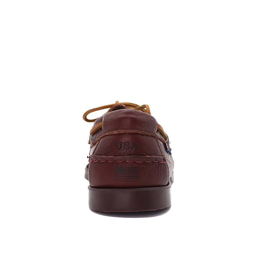 Docksides Men's Shoes - Brown Red