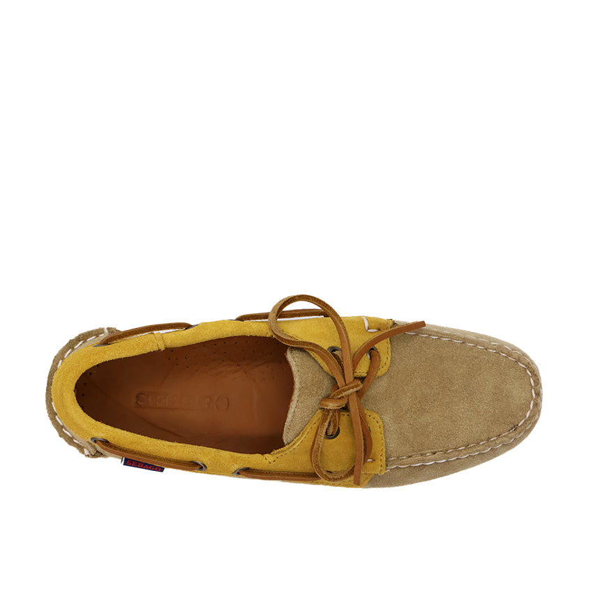 Spinnaker Men's Shoes - Beige Camel Yellow Mustard