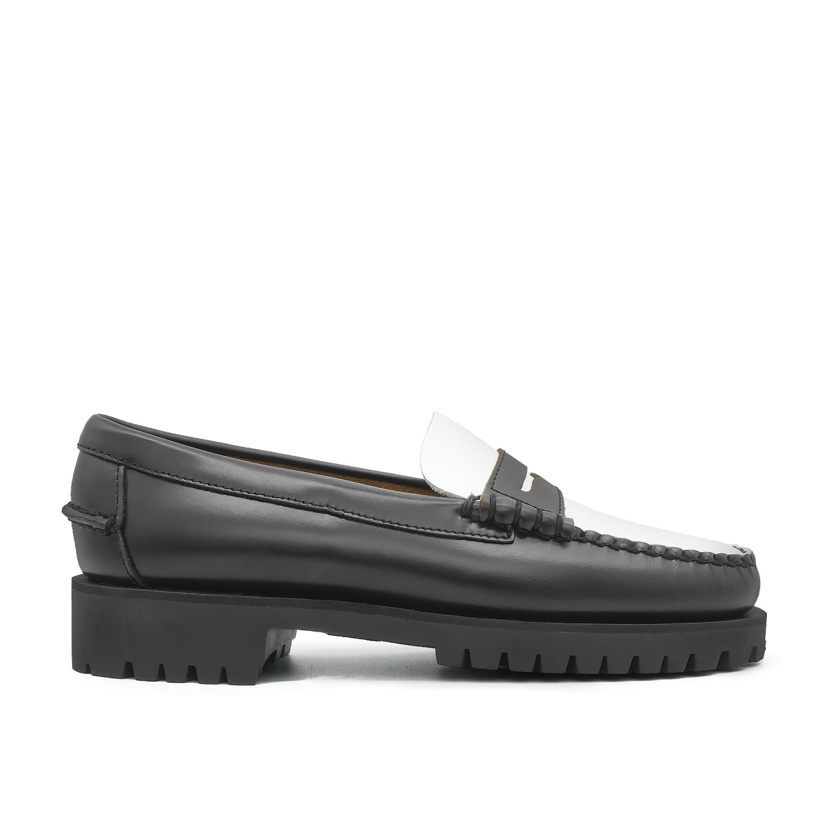 Dan Lug Men's Shoes - Black White
