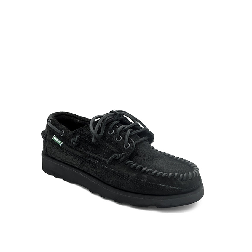 Keuka Suede Men's Shoes - Total Black