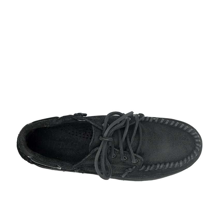 Keuka Suede Men's Shoes - Total Black