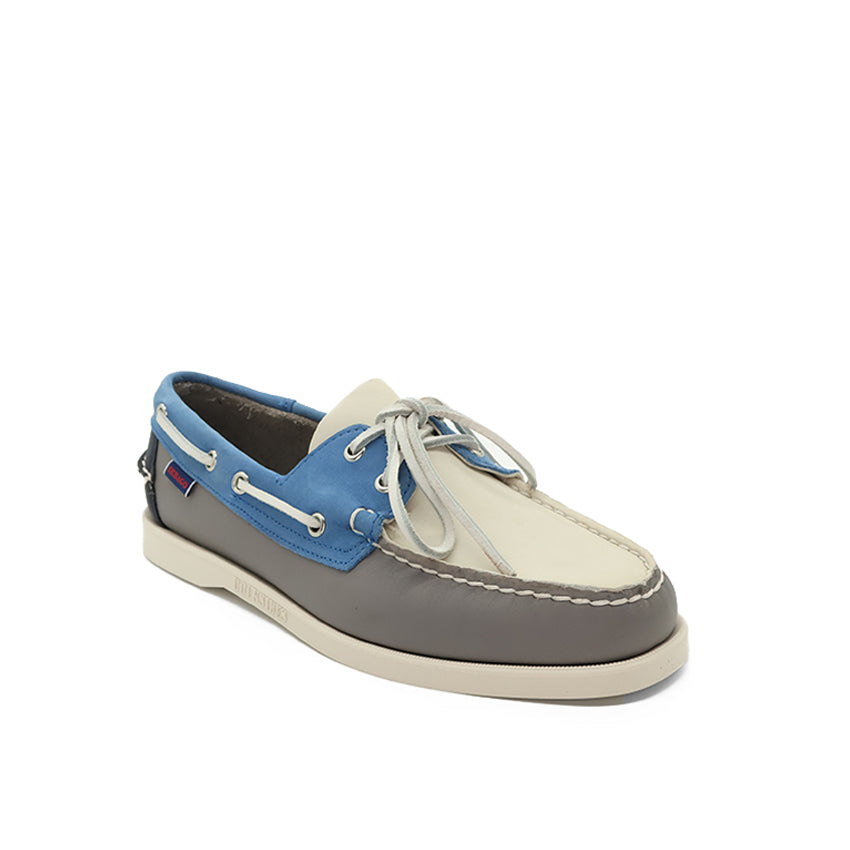 Spinnaker Men's Shoes - Light Grey Blue White