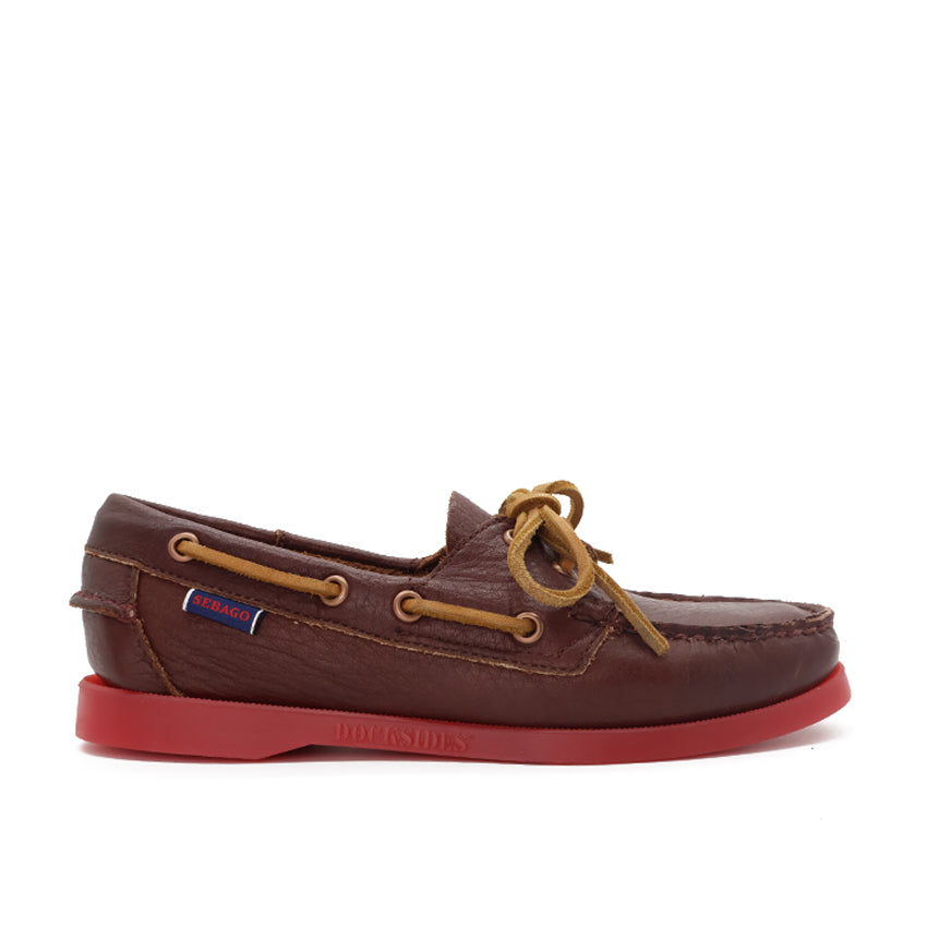 Docksides Women's Shoes - Brown Pink