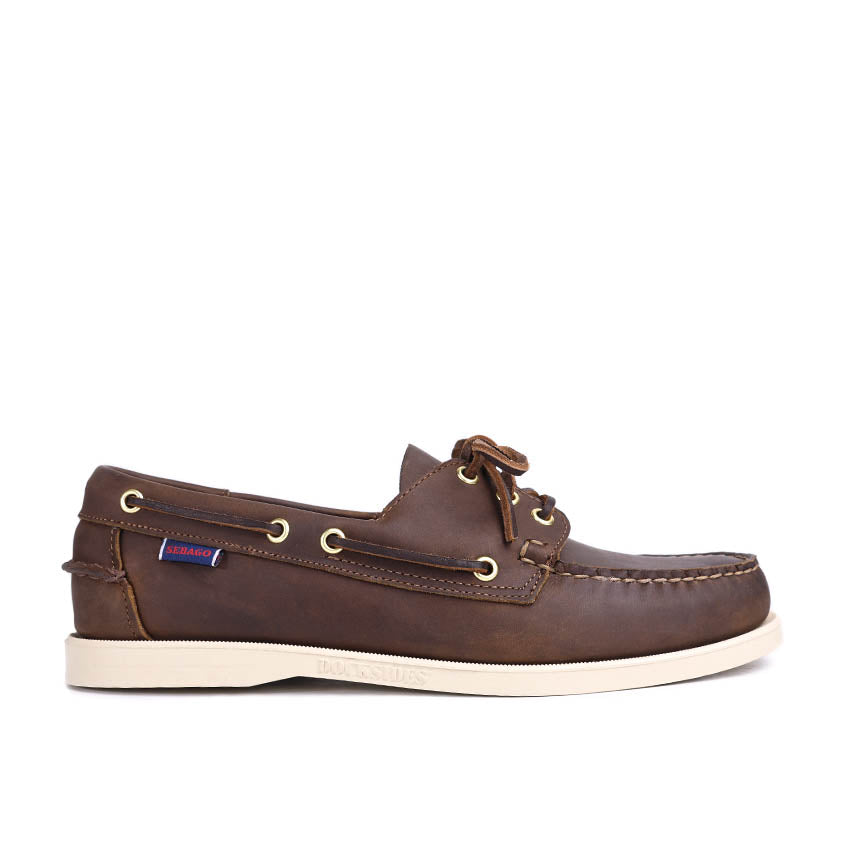 Spinnaker Three Eyes Men's Shoes Dark Brown - Main Image