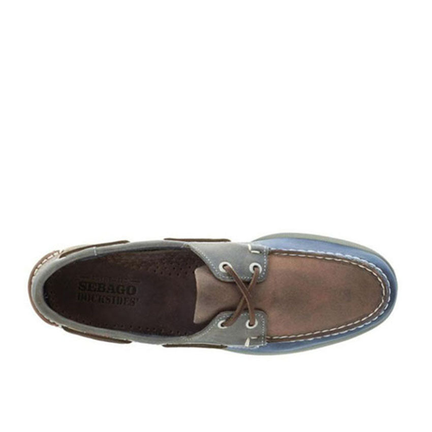 Spinnaker Men's Shoes - Brown Navy Grey