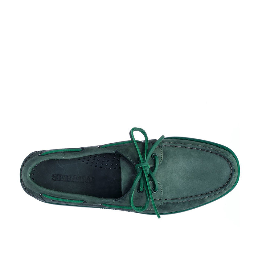 Docksides Men's Shoes - Indigo Green Forest Nubuck