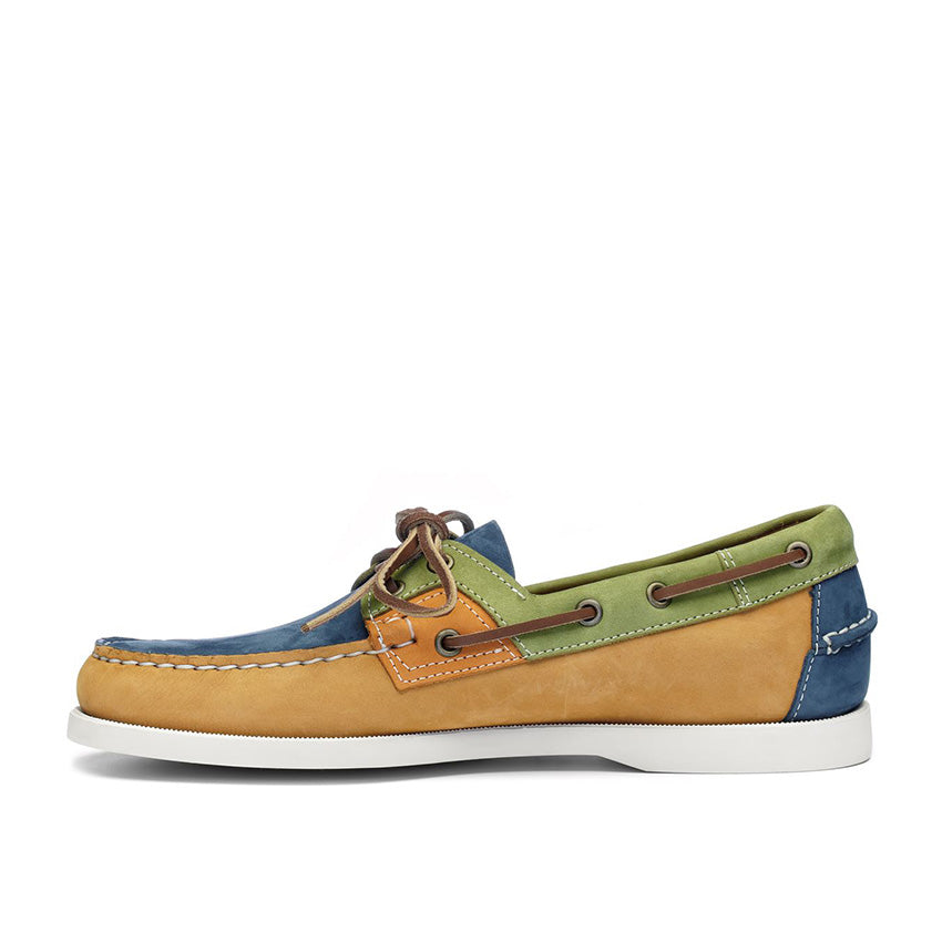 Spinnaker Men's Shoes - Mustard Blue Green Orange