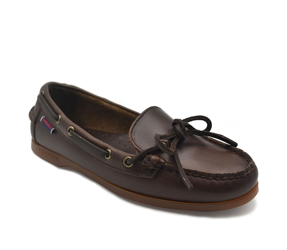 Nina Waxy Women's Shoes - Dark Brown Gum