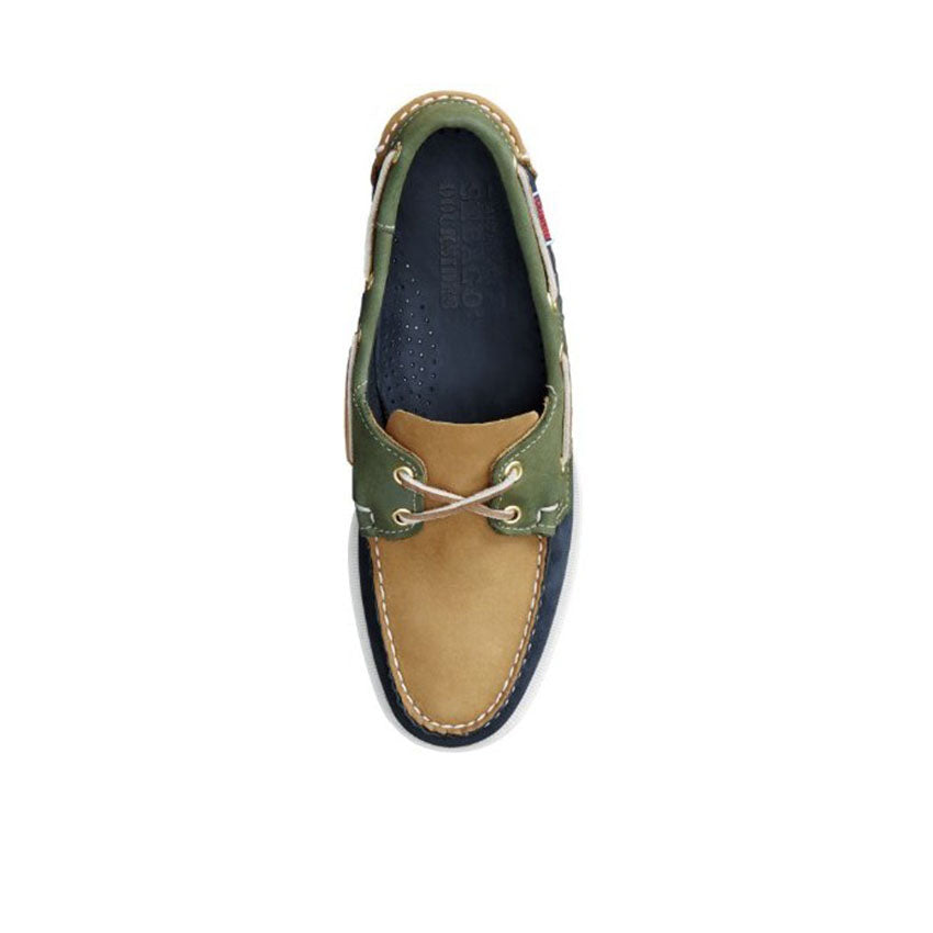 Spinnaker Men's Shoes - Navy Tan Pine