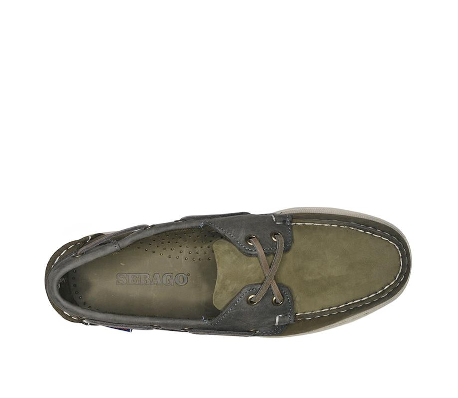 Spinnaker Men's Shoes - Green Military Dark Grey