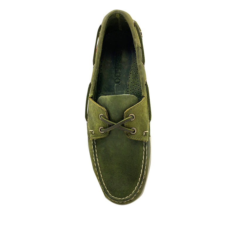 Docksides Men's Shoes - Green Military